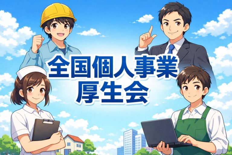 【保存版】全国個人事業厚生会とは？社会保険料削減の仕組みと加入条件